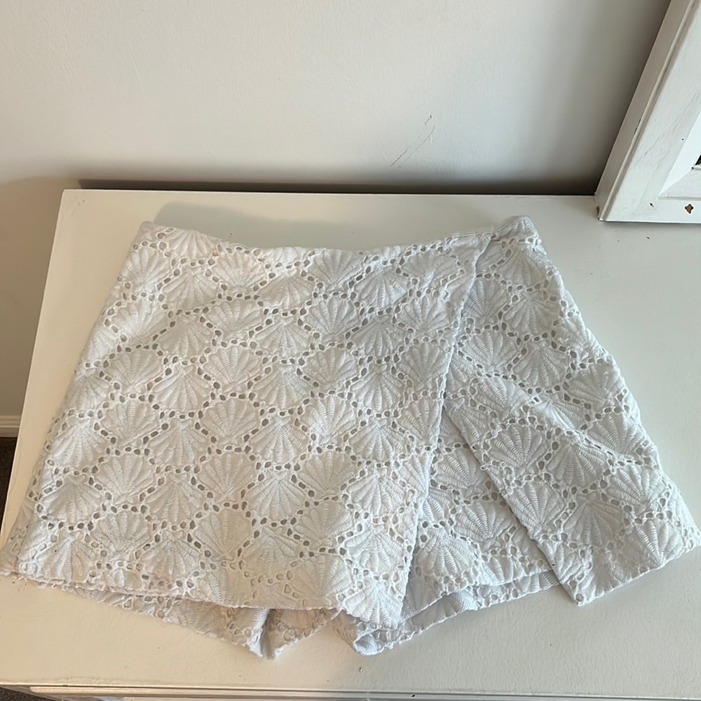 Lilly Pulitzer White Marii Skort